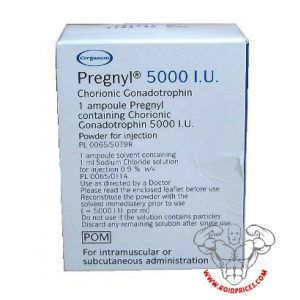 Pregnyl 5000 IE 1 Ampulle